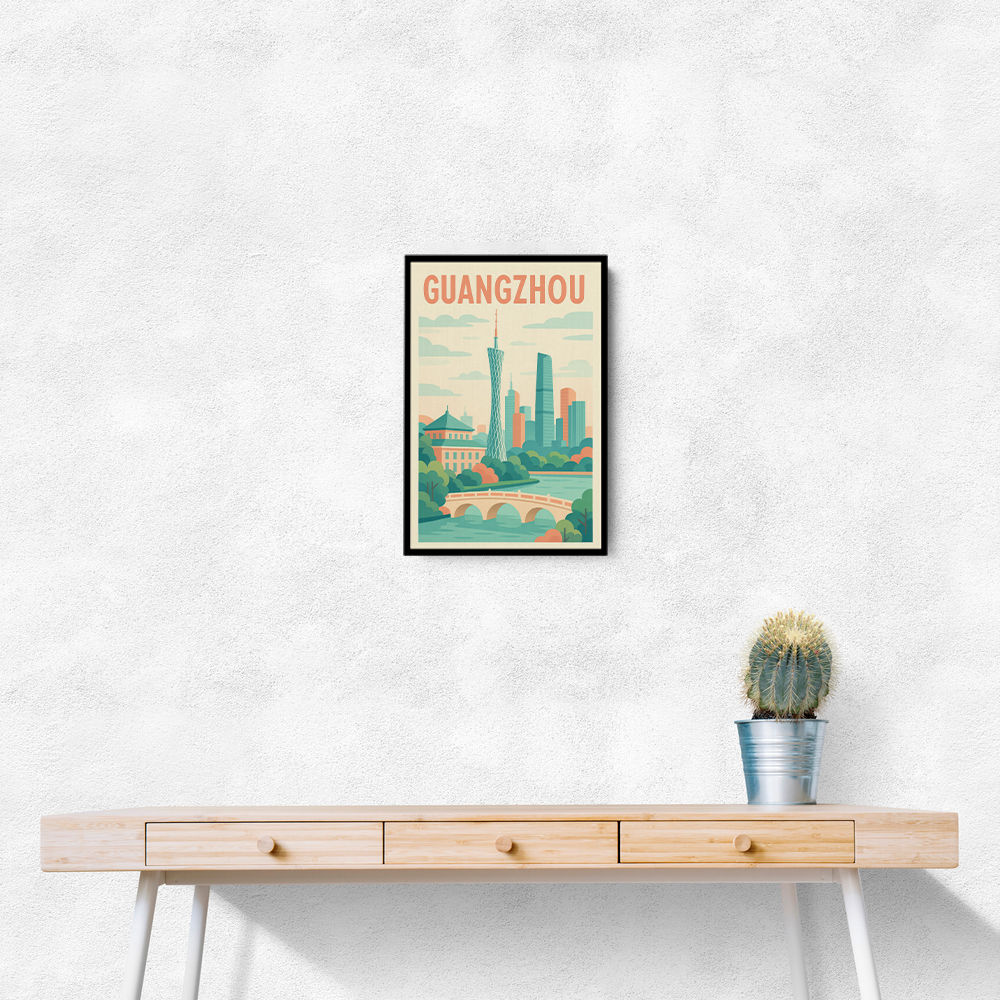 Guangzhou China Travel Poster 1 Guangzhou China Travel Poster 1