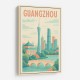 Guangzhou China Travel Poster 1 Guangzhou China Travel Poster 1