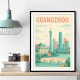 Guangzhou China Travel Poster 1 Guangzhou China Travel Poster 1
