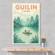 Guilin China Travel Poster Guilin China Travel Poster