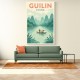 Guilin China Travel Poster Guilin China Travel Poster