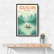 Guilin China Travel Poster Guilin China Travel Poster