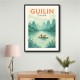 Guilin China Travel Poster Guilin China Travel Poster