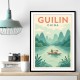 Guilin China Travel Poster Guilin China Travel Poster
