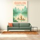 Guilin China Travel Poster 1 Guilin China Travel Poster 1