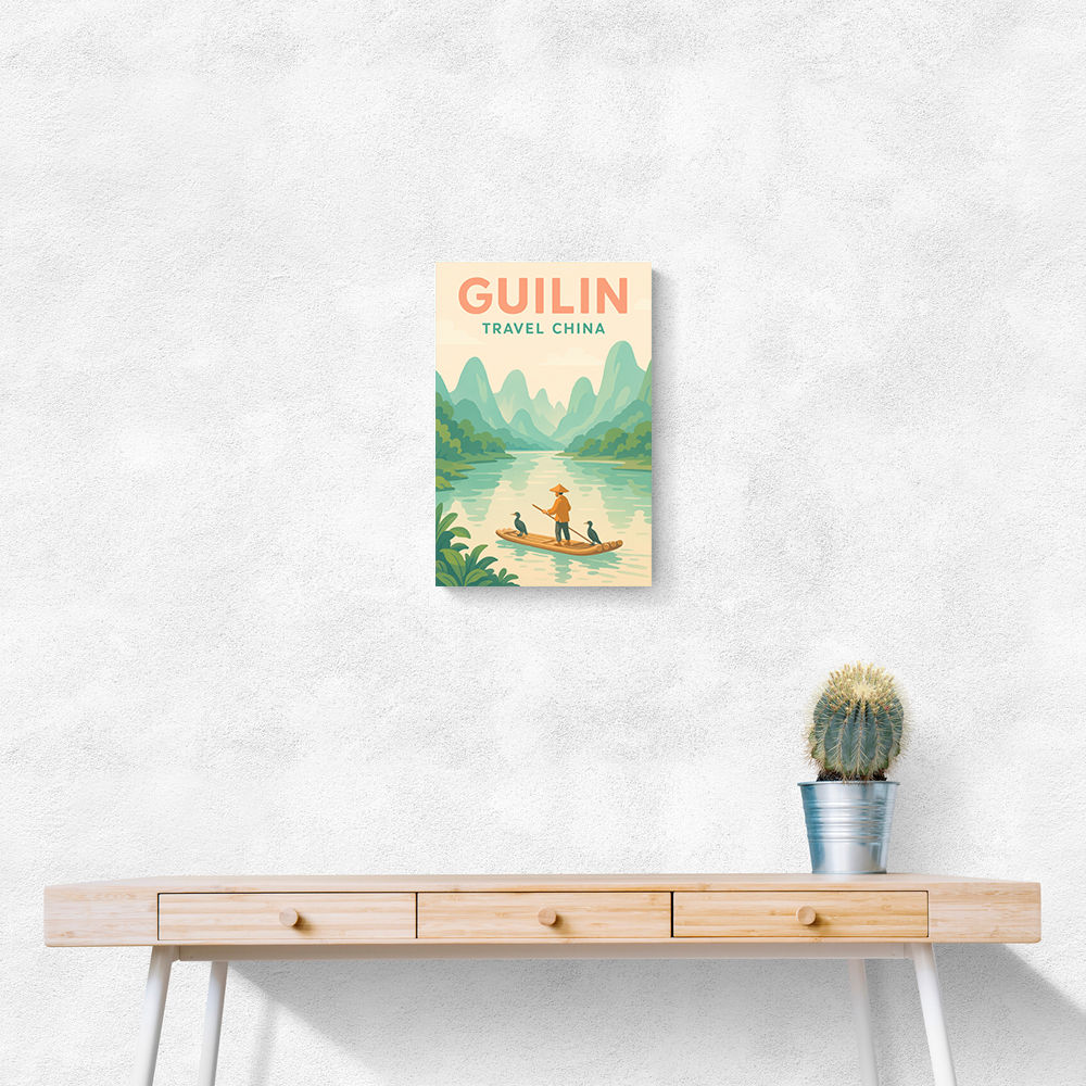 Guilin China Travel Poster 1 Guilin China Travel Poster 1
