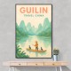 Guilin China Travel Poster 1 Guilin China Travel Poster 1