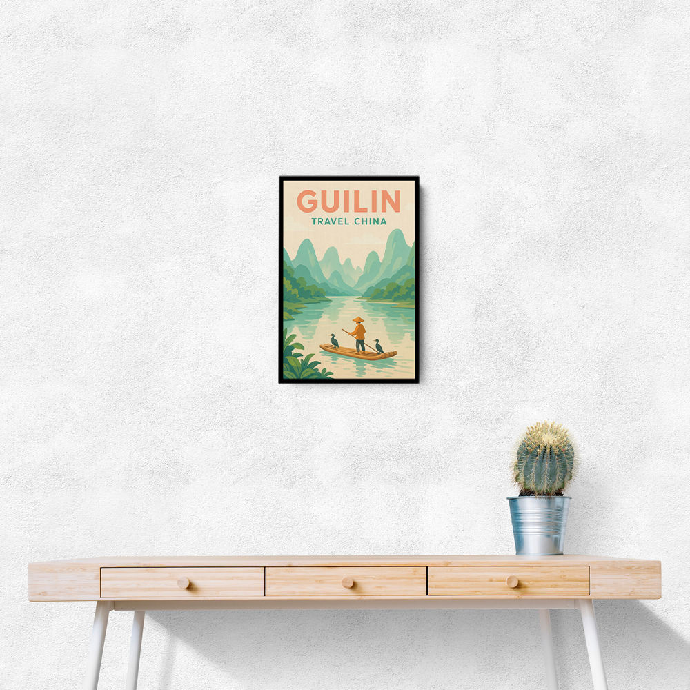 Guilin China Travel Poster 1 Guilin China Travel Poster 1