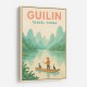 Guilin China Travel Poster 1 Guilin China Travel Poster 1