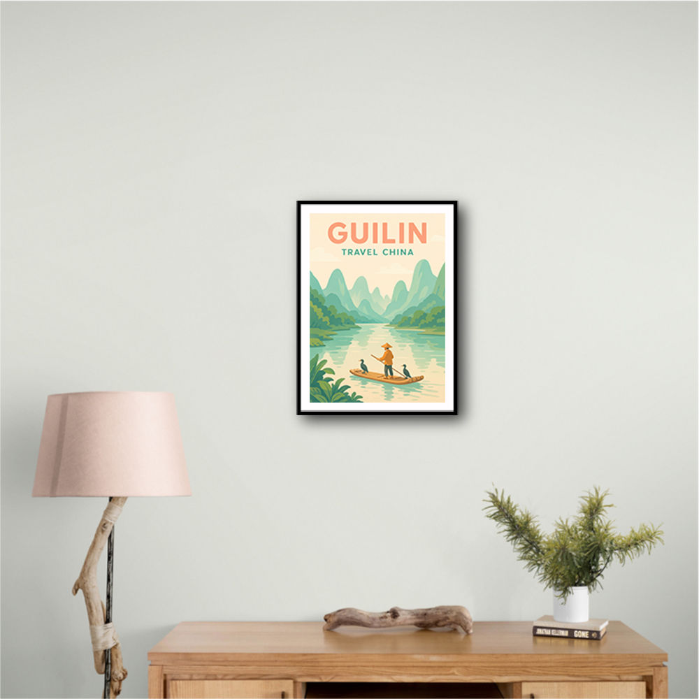 Guilin China Travel Poster 1 Guilin China Travel Poster 1