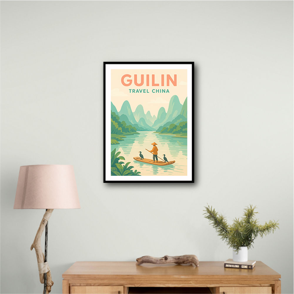 Guilin China Travel Poster 1 Guilin China Travel Poster 1