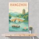 Hangzhou China Modern Poster Hangzhou China Modern Poster