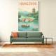 Hangzhou China Modern Poster Hangzhou China Modern Poster
