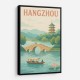 Hangzhou China Modern Poster Hangzhou China Modern Poster
