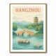 Hangzhou China Modern Poster Hangzhou China Modern Poster