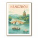 Hangzhou China Modern Poster Hangzhou China Modern Poster