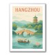 Hangzhou China Modern Poster Hangzhou China Modern Poster
