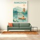 Hangzhou China Modern Poster 1 Hangzhou China Modern Poster 1