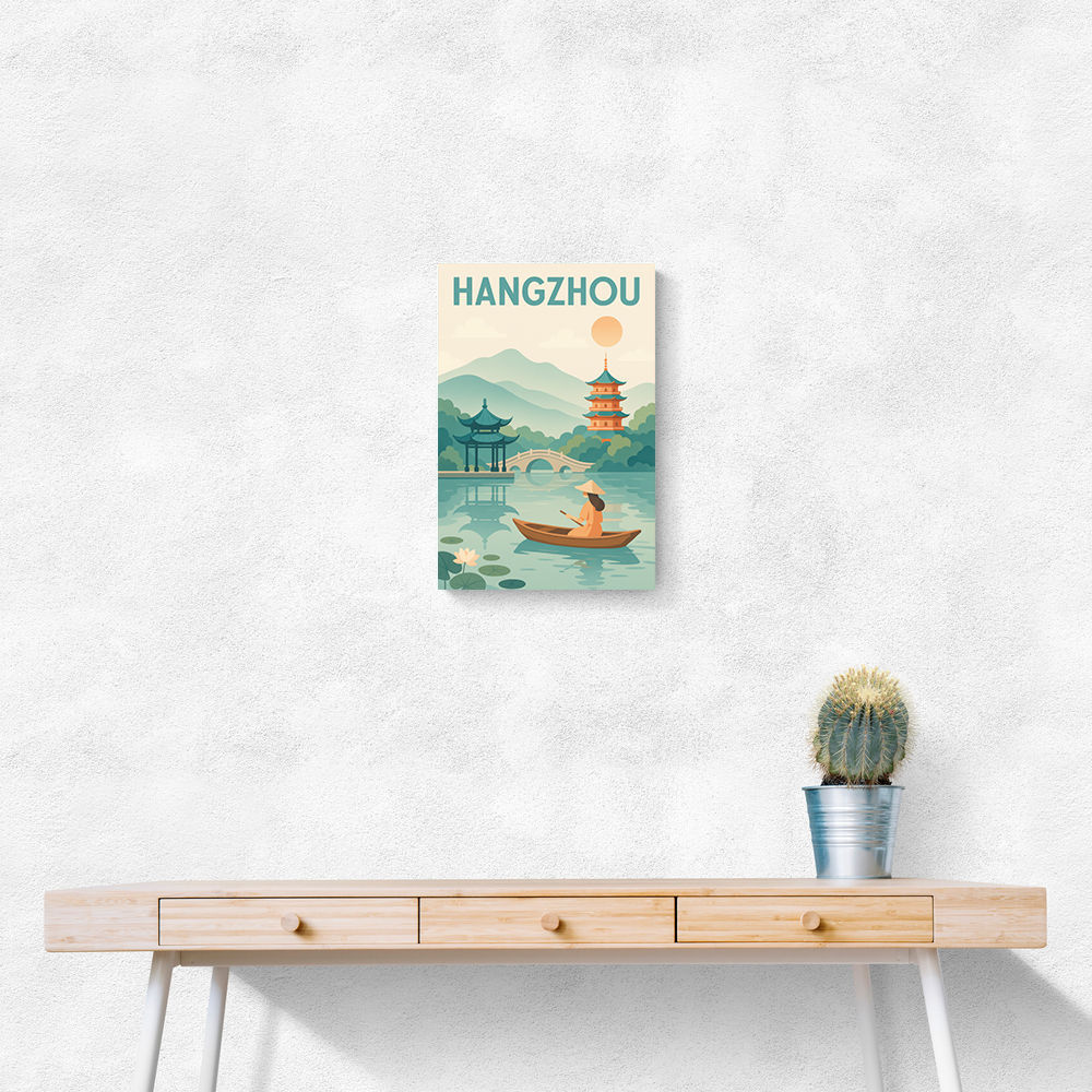 Hangzhou China Modern Poster 1 Hangzhou China Modern Poster 1