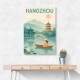 Hangzhou China Modern Poster 1 Hangzhou China Modern Poster 1