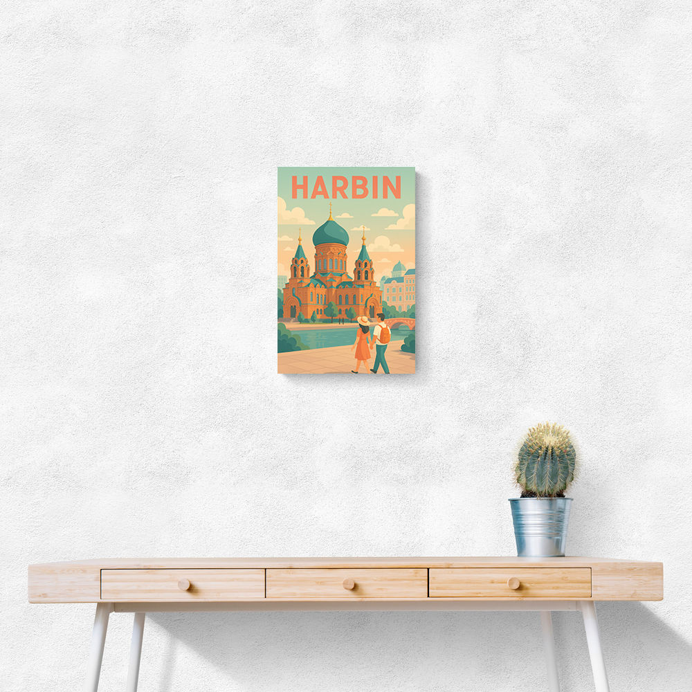 Harbin China Travel Poster 1 Harbin China Travel Poster 1