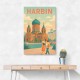 Harbin China Travel Poster 1 Harbin China Travel Poster 1