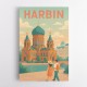 Harbin China Travel Poster 1 Harbin China Travel Poster 1