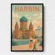 Harbin China Travel Poster 1 Harbin China Travel Poster 1