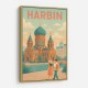 Harbin China Travel Poster 1 Harbin China Travel Poster 1
