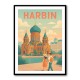 Harbin China Travel Poster 1 Harbin China Travel Poster 1