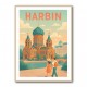 Harbin China Travel Poster 1 Harbin China Travel Poster 1