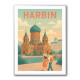 Harbin China Travel Poster 1 Harbin China Travel Poster 1