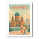 Harbin China Travel Poster 1 Harbin China Travel Poster 1