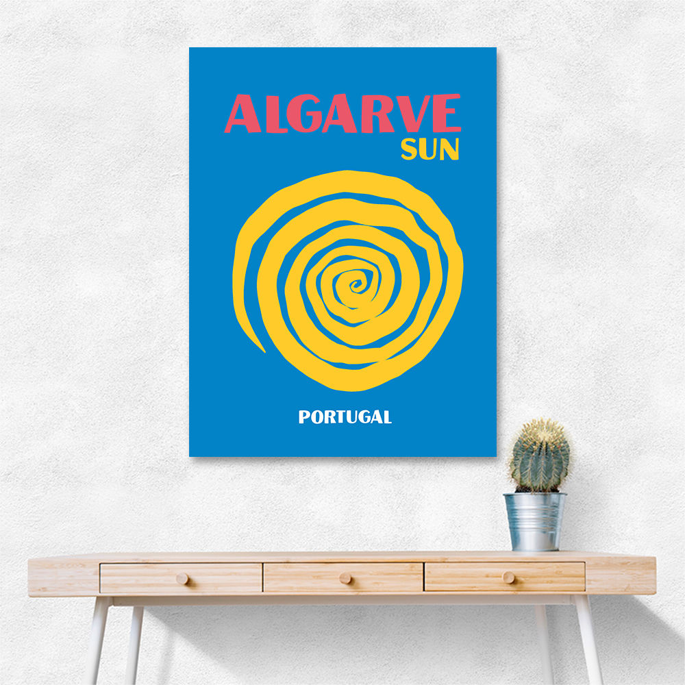 Algarve Travel Poster Algarve Travel Poster
