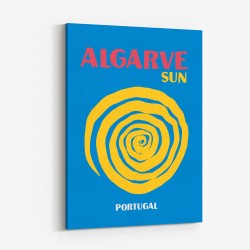 Algarve Travel Poster
