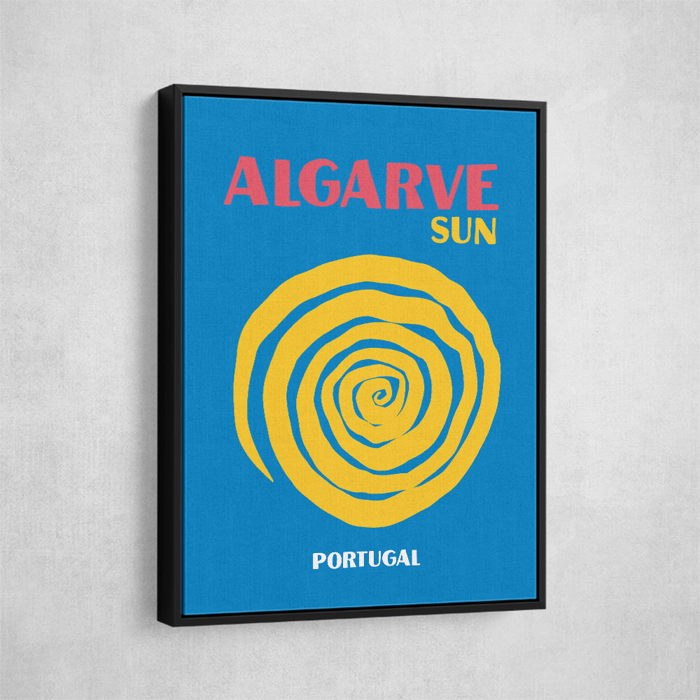 Algarve Travel Poster Algarve Travel Poster