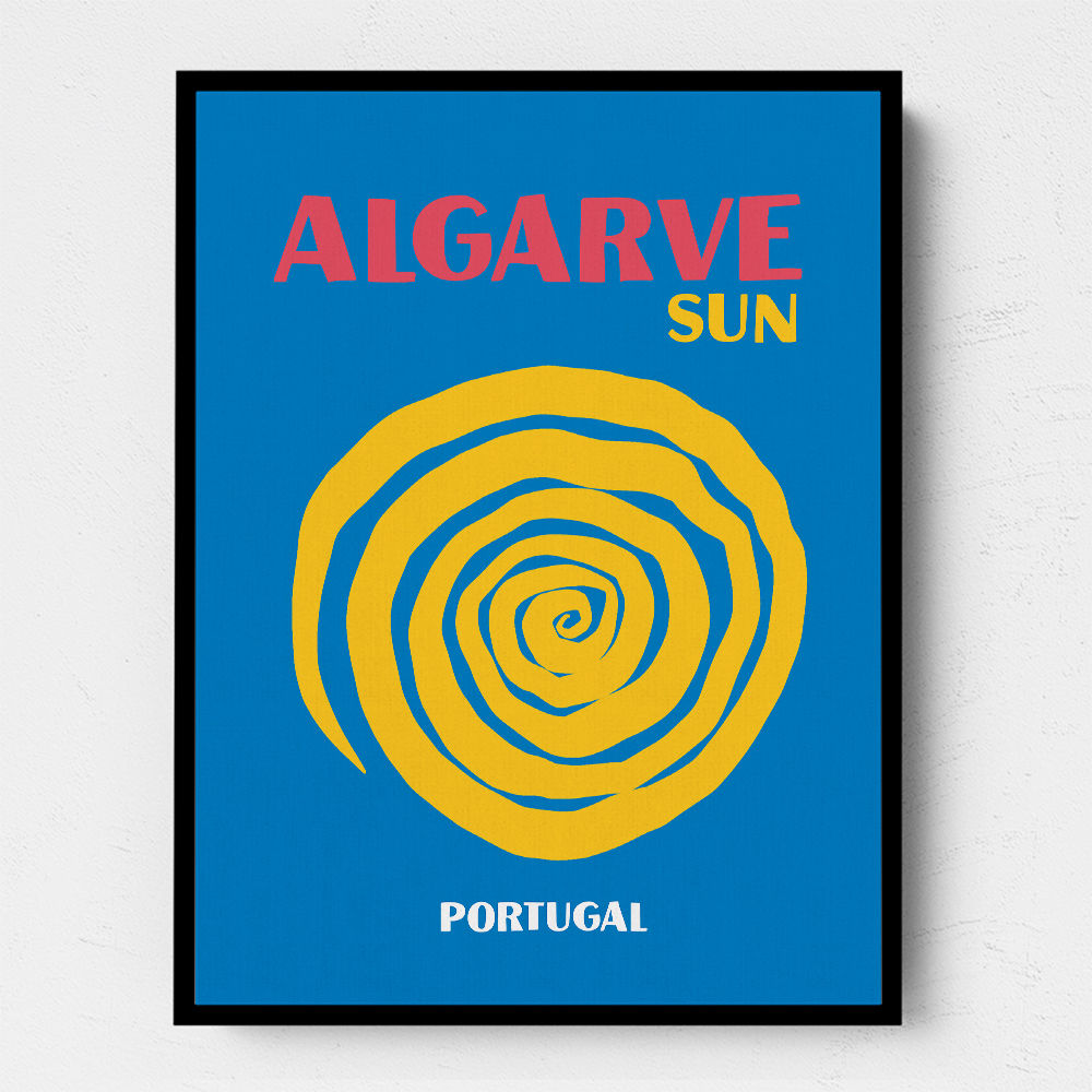 Algarve Travel Poster Algarve Travel Poster