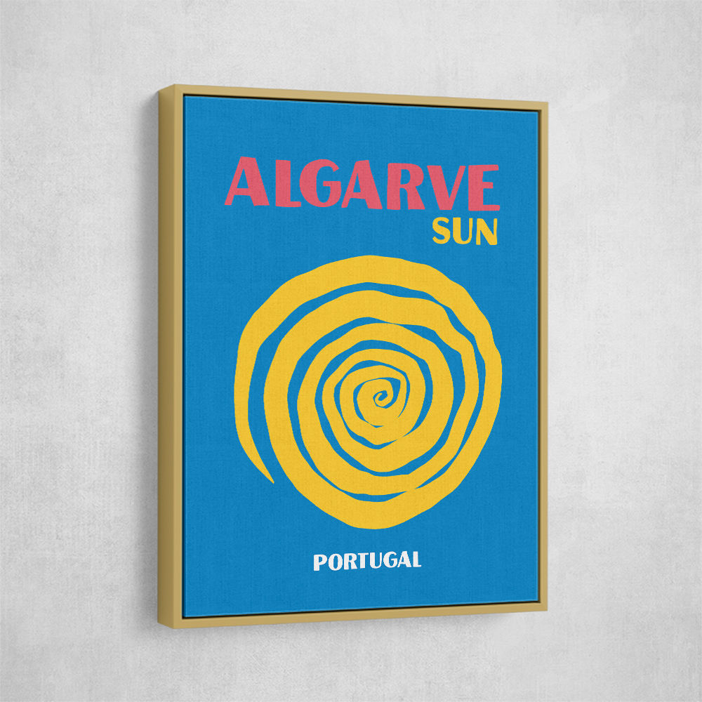 Algarve Travel Poster Algarve Travel Poster