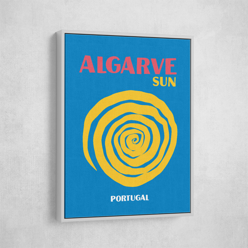 Algarve Travel Poster Algarve Travel Poster