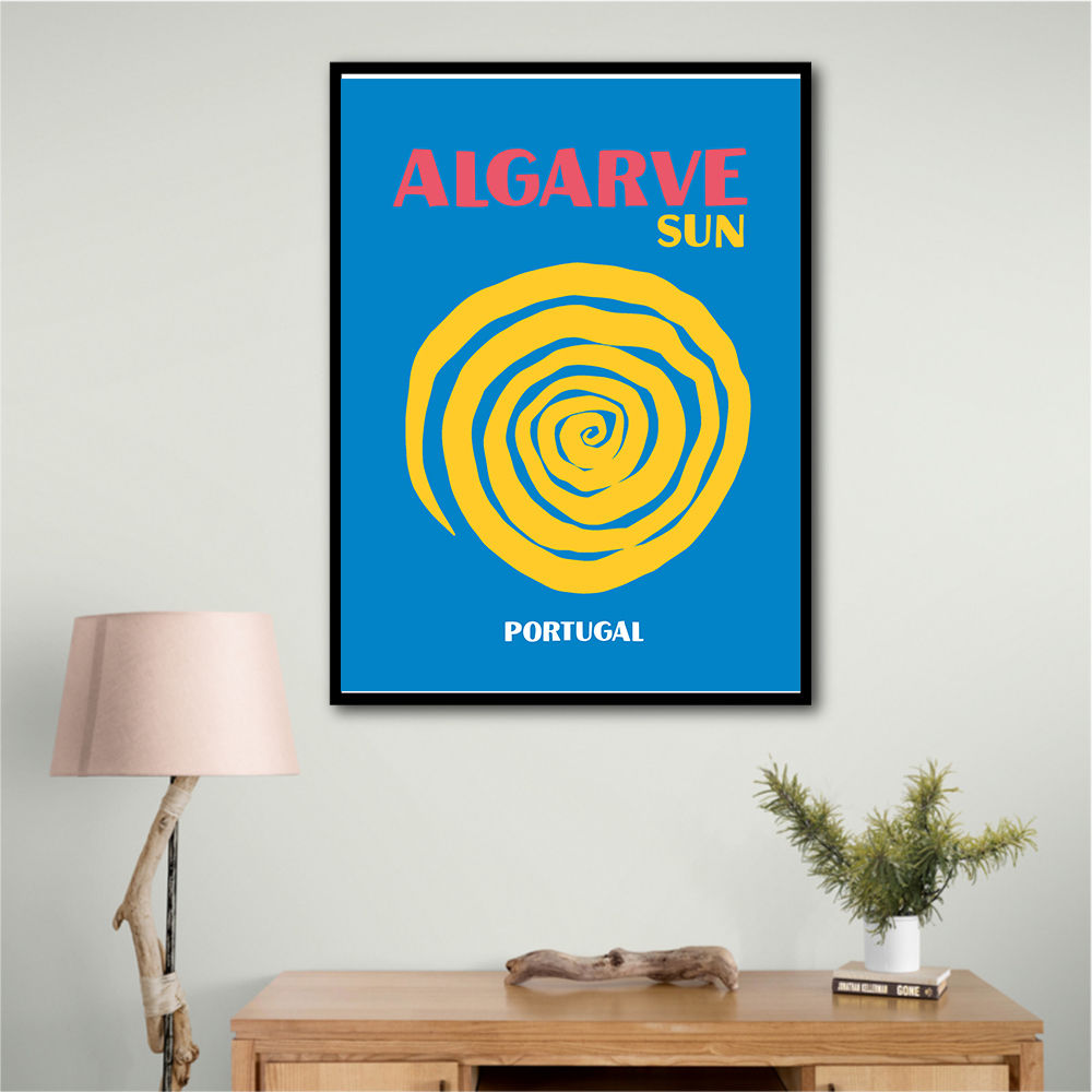 Algarve Travel Poster Algarve Travel Poster