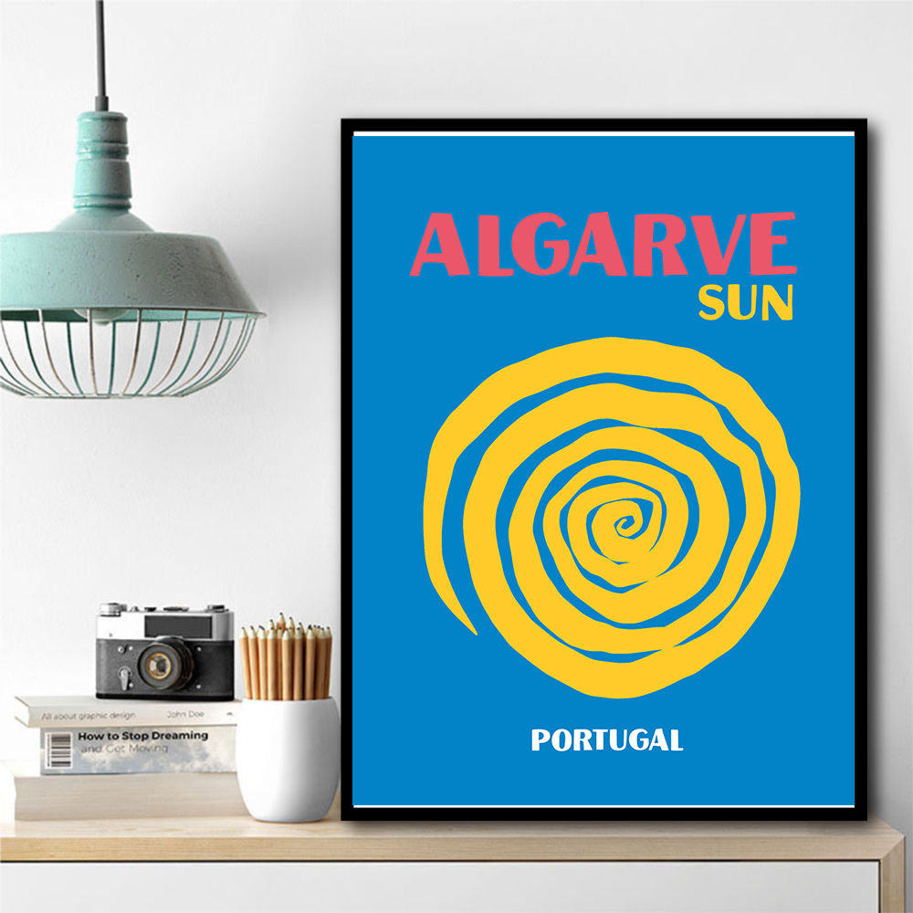 Algarve Travel Poster Algarve Travel Poster