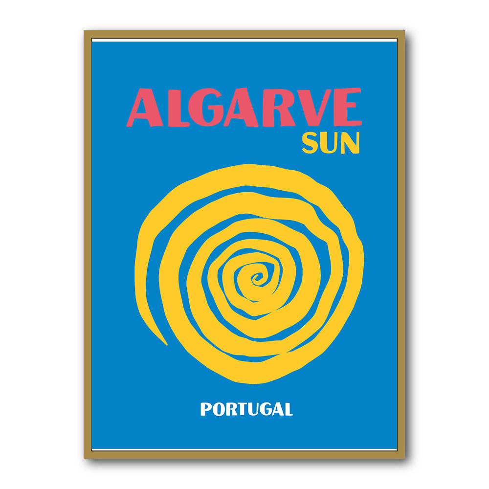 Algarve Travel Poster Algarve Travel Poster