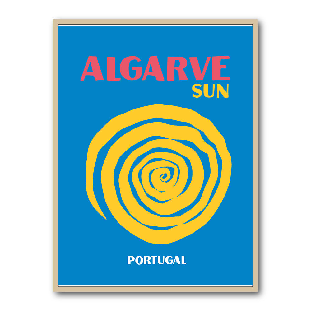 Algarve Travel Poster Algarve Travel Poster