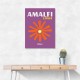 Amalfi Coast Travel Poster