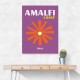 Amalfi Coast Travel Poster
