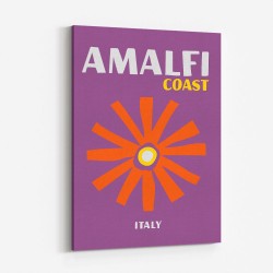 Amalfi Coast Travel Poster
