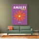 Amalfi Coast Travel Poster