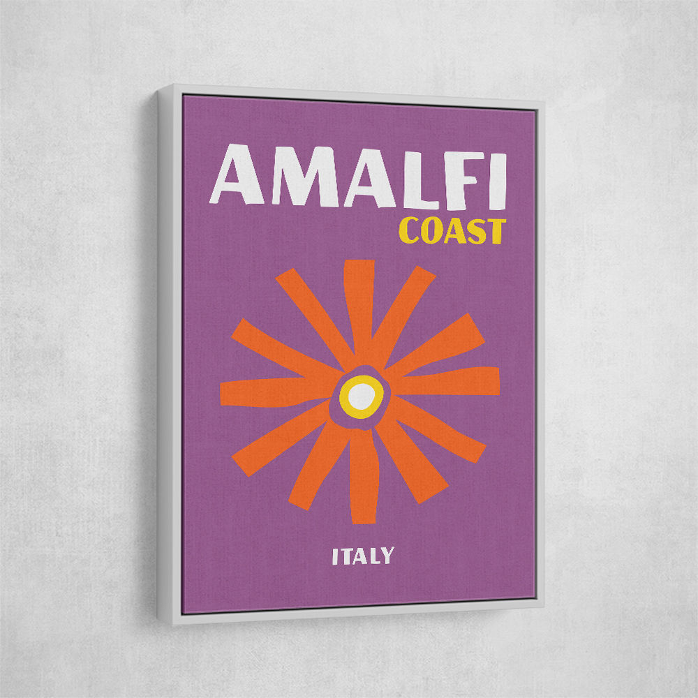 Amalfi Coast Travel Poster