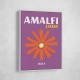 Amalfi Coast Travel Poster