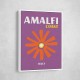 Amalfi Coast Travel Poster
